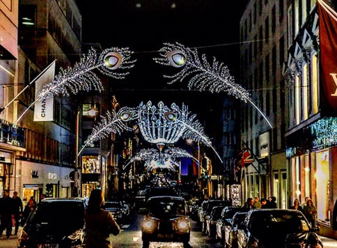 Old Bond Street de noche